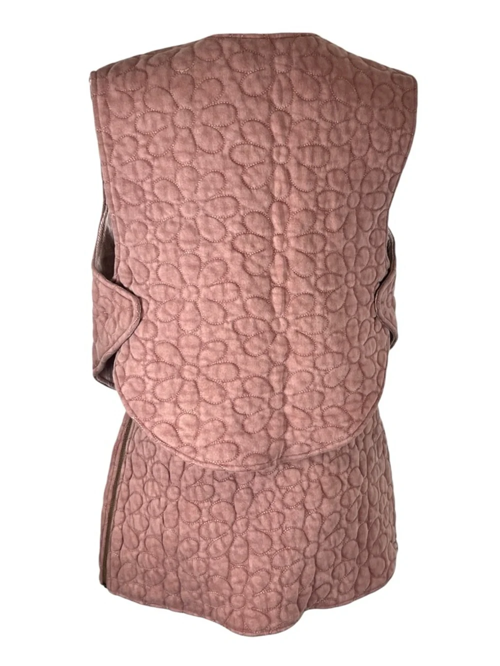 Free People Bali folk quilted Daisy vest skirt set nostalgia rose size small NWT